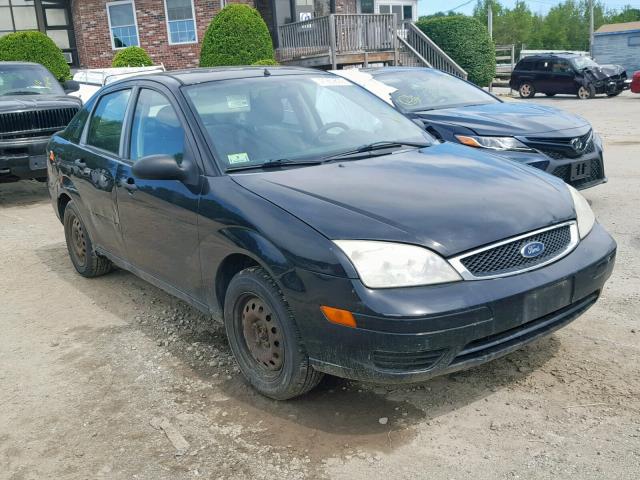 1FAFP34N77W271373 - 2007 FORD FOCUS ZX4 BLACK photo 1