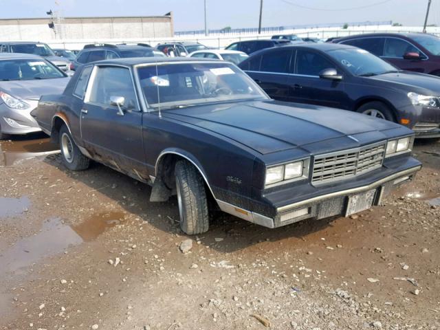 1G1GZ37H3FR189029 - 1985 CHEVROLET MONTE CARL BLACK photo 1