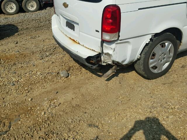 1GNDV33168D160341 - 2008 CHEVROLET UPLANDER L Ağ foto 9