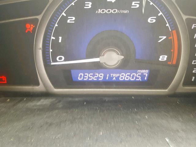 2HGFA1F64AH513789 - 2010 HONDA CIVIC LX-S 灰色 照片 8