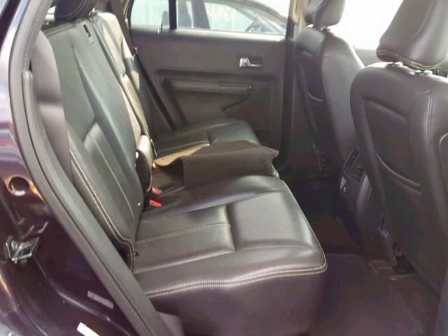 2FMDK49C17BA51124 - 2007 FORD EDGE SEL P BLACK photo 6