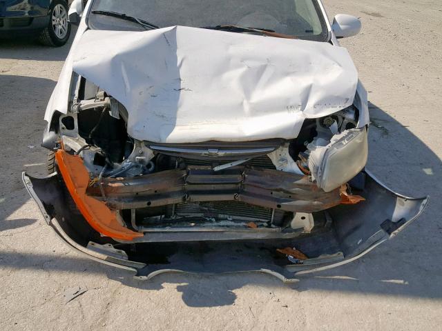 KL1TD66697B762507 - 2007 CHEVROLET AVEO BASE თეთრი ფოტო 9