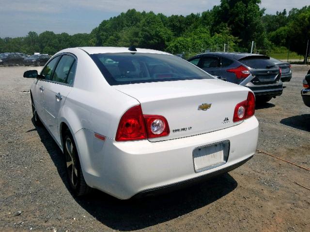 1G1ZC5E0XCF358057 - 2012 CHEVROLET MALIBU 1LT 白色 照片 3