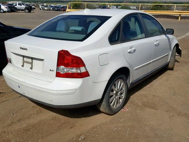 YV1MS382052103945 - 2005 VOLVO S40 2.4I WHITE photo 4