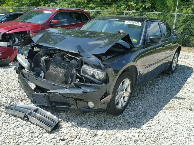 2B3LA33V79H556450 - 2009 DODGE CHARGER SX BLACK photo 2