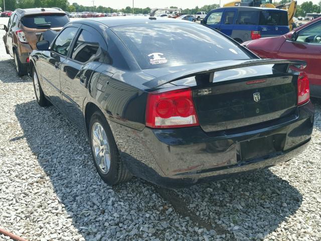 2B3LA33V79H556450 - 2009 DODGE CHARGER SX BLACK photo 3