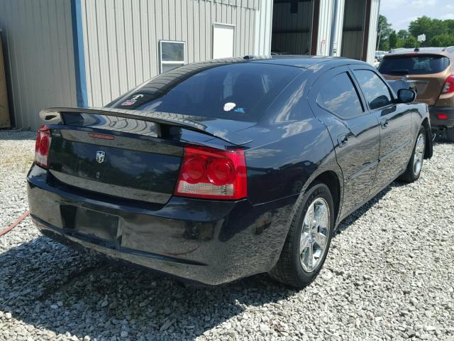 2B3LA33V79H556450 - 2009 DODGE CHARGER SX BLACK photo 4