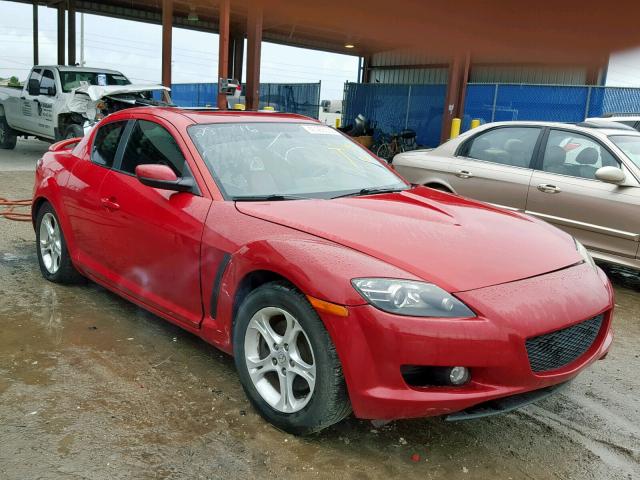 JM1FE17N240134792 - 2004 MAZDA RX8 RED photo 1