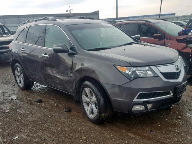 2HNYD2H27CH518173 - 2012 ACURA MDX CHARCOAL photo 1