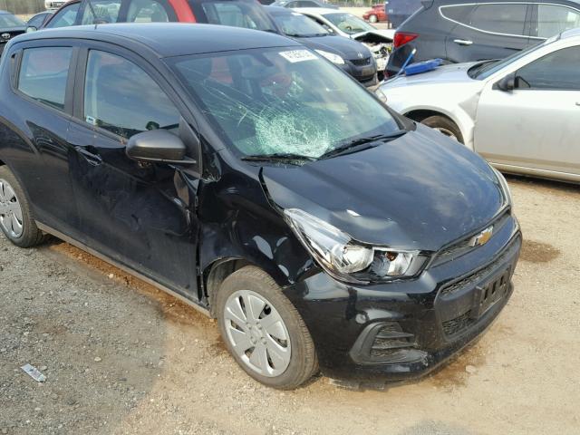 KL8CA6SA1HC805222 - 2017 CHEVROLET SPARK LS BLACK photo 9