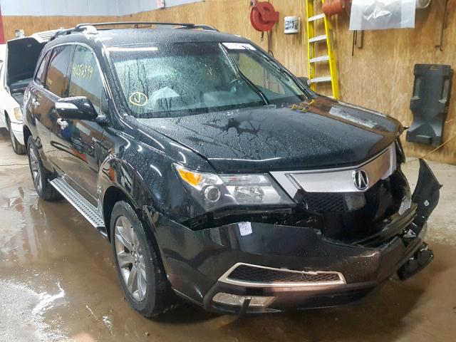 2HNYD2H74BH542876 - 2011 ACURA MDX ADVANC BLACK photo 1