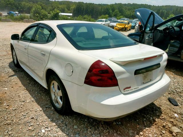 2G2WP552281129391 - 2008 PONTIAC GRAND PRIX WHITE photo 3