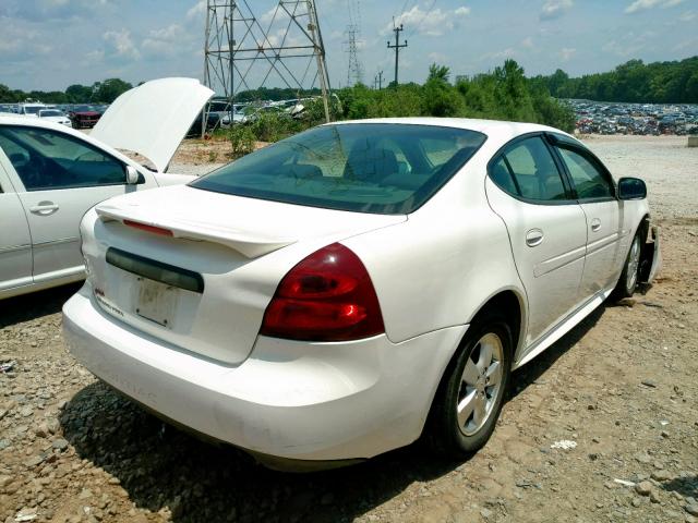 2G2WP552281129391 - 2008 PONTIAC GRAND PRIX WHITE photo 4