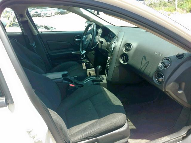 2G2WP552281129391 - 2008 PONTIAC GRAND PRIX WHITE photo 5