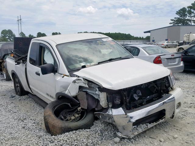 1N6BA0CA1FN505712 - 2015 NISSAN TITAN S WHITE photo 1