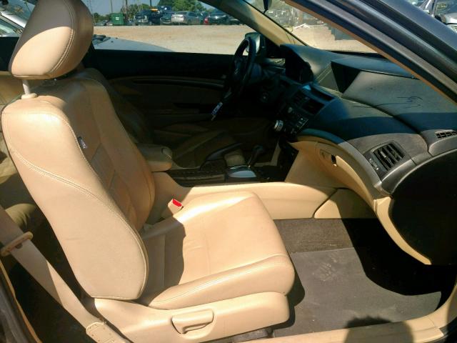 1HGCS2B88AA009810 - 2010 HONDA ACCORD EXL GRAY photo 5