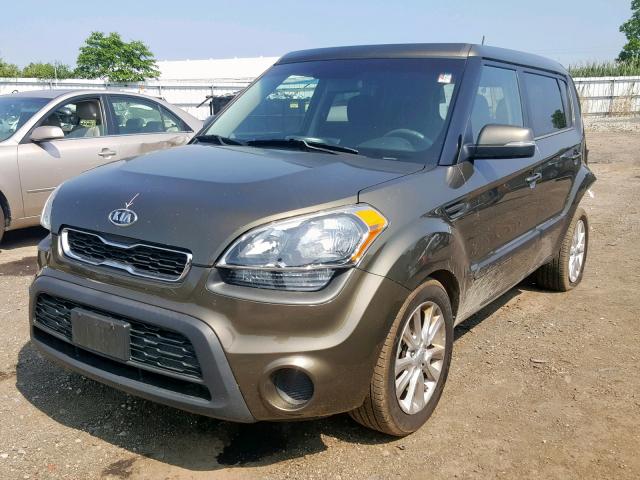 KNDJT2A61C7404267 - 2012 KIA SOUL + BROWN photo 2