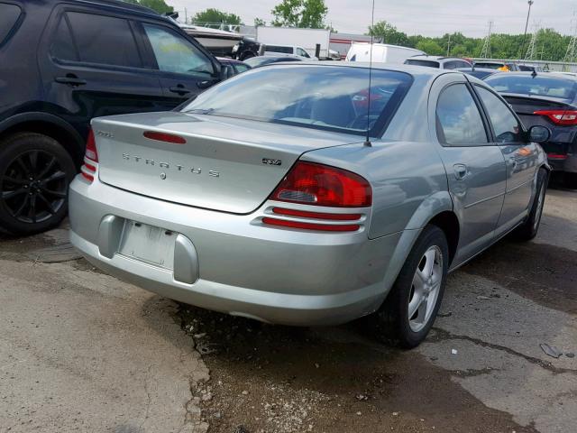 1B3EL46X95N679741 - 2005 DODGE STRATUS SX BLUE photo 4