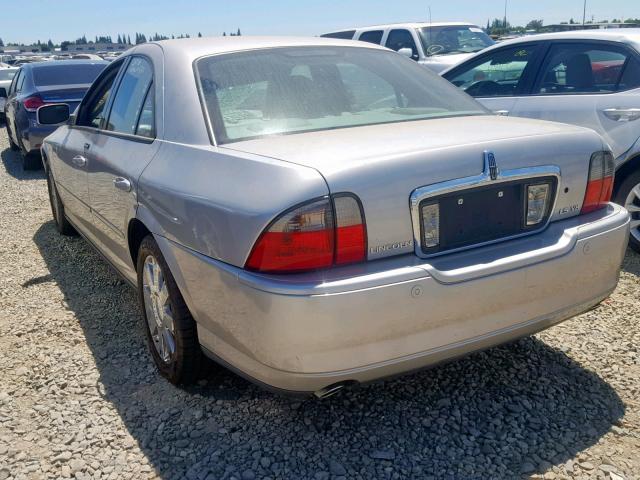 1LNHM87AX3Y657796 - 2003 LINCOLN LS SILVER photo 3