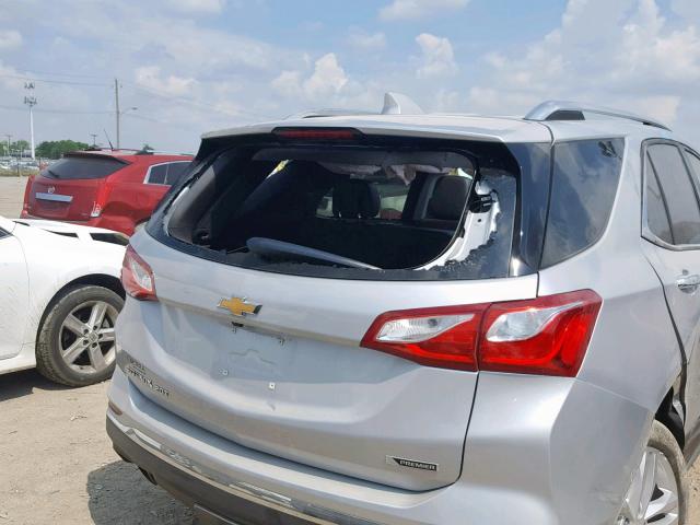 3GNAXNEX3JL274632 - 2018 CHEVROLET EQUINOX PR SILVER photo 9