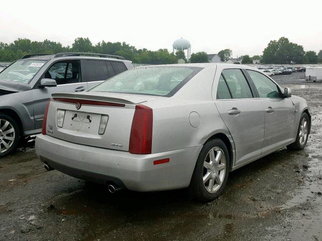 1G6DC67A750160185 - 2005 CADILLAC STS GRAY photo 4