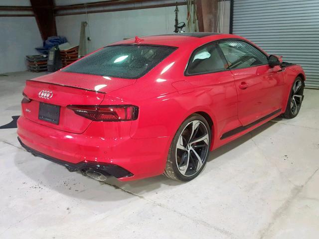 WUAPWAF56JA902298 - 2018 AUDI RS5 RED photo 4