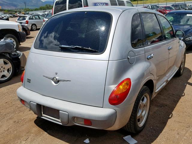 3C4FY58B82T363755 - 2002 CHRYSLER PT CRUISER SILVER photo 4