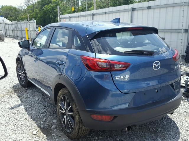 JM1DKFD79J0300627 - 2018 MAZDA CX-3 GRAND BLUE photo 3