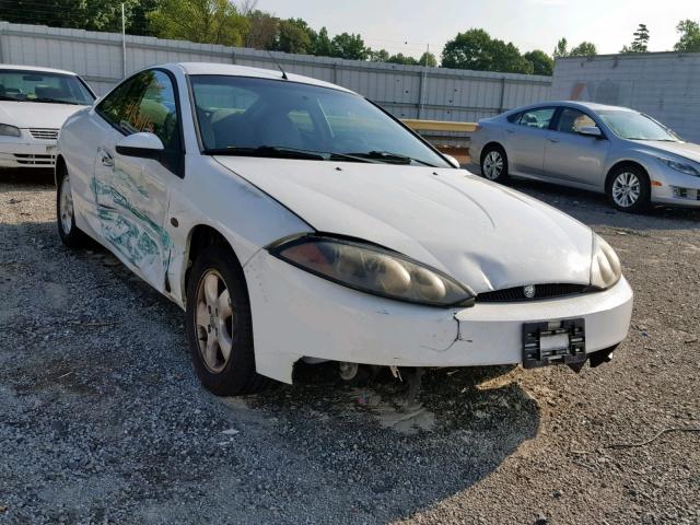 1ZWFT61L2X5654498 - 1999 MERCURY COUGAR V6 WHITE photo 1