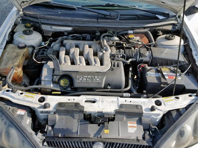 1ZWFT61L2X5654498 - 1999 MERCURY COUGAR V6 WHITE photo 7