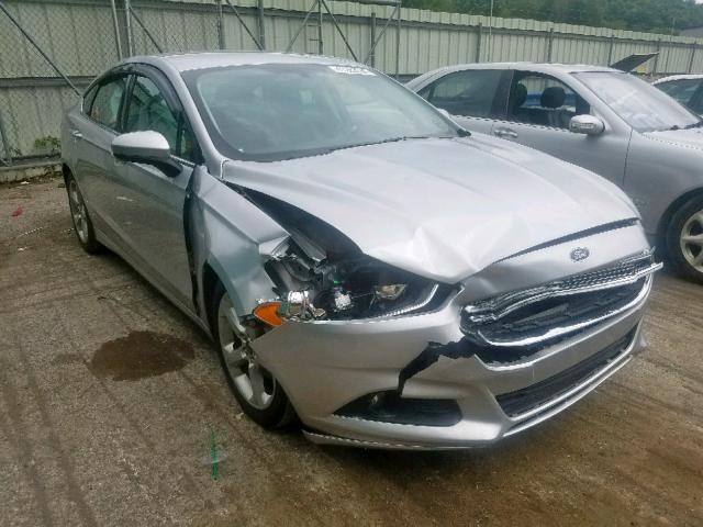 3FA6P0G73GR277072 - 2016 FORD FUSION S SILVER photo 1