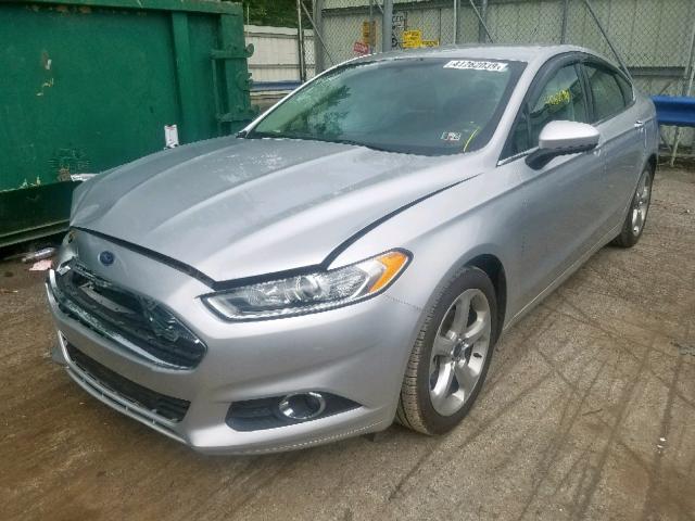 3FA6P0G73GR277072 - 2016 FORD FUSION S SILVER photo 2