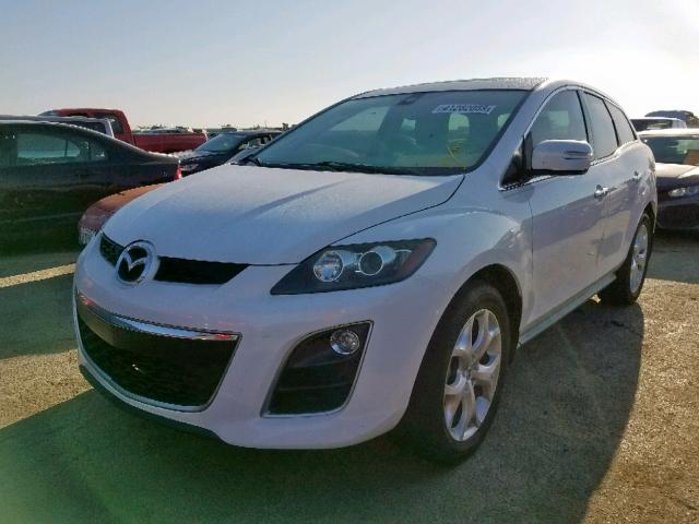 JM3ER2W37A0301981 - 2010 MAZDA CX-7 WHITE photo 2