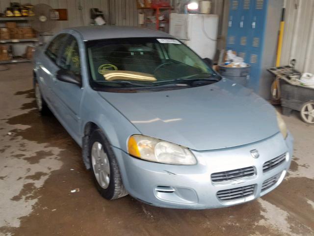 1B3EJ46X51N574257 - 2001 DODGE STRATUS SE BLUE photo 1