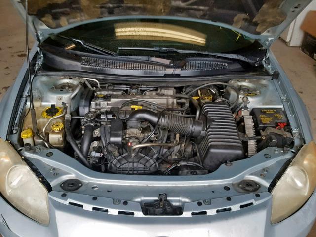 1B3EJ46X51N574257 - 2001 DODGE STRATUS SE BLUE photo 7