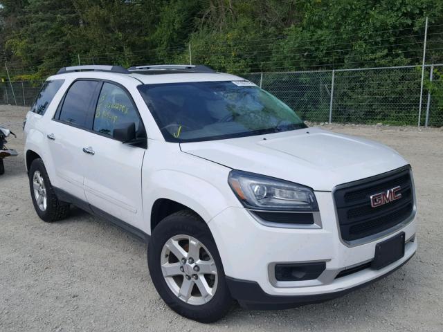 1GKKVPKD2GJ227265 - 2016 GMC ACADIA SLE WHITE photo 1