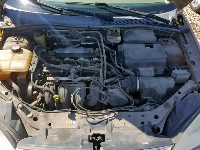 1FAFP34N65W190832 - 2005 FORD FOCUS ZX4 TAN photo 7