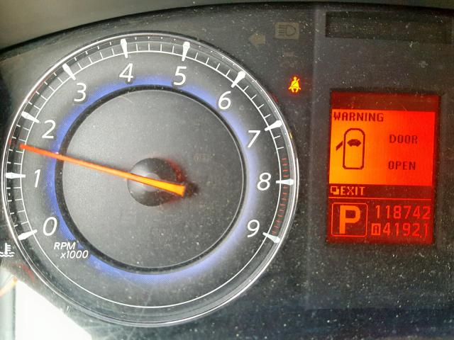 JN1AJ0HPXAM700561 - 2010 INFINITI EX35 BASE WHITE photo 8