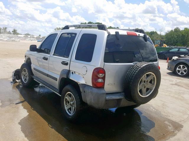 1J4GK38K86W101822 - 2006 JEEP LIBERTY RE SILVER photo 3