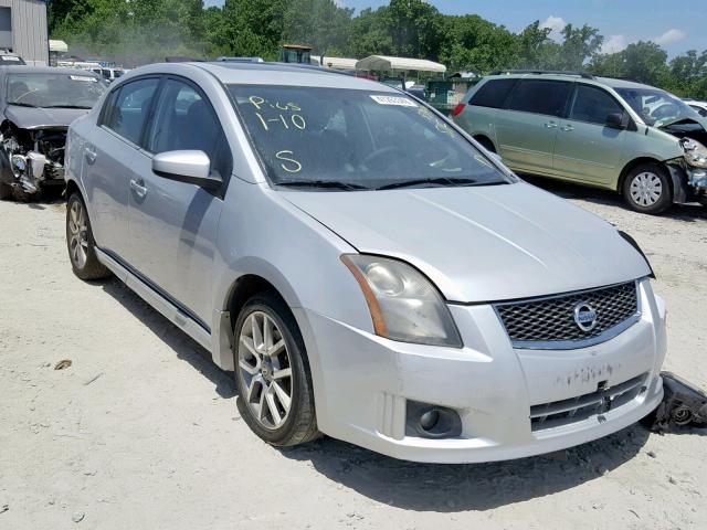 3N1BB61E27L726183 - 2007 NISSAN SENTRA SE- SILVER photo 1