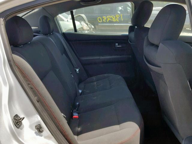 3N1BB61E27L726183 - 2007 NISSAN SENTRA SE- SILVER photo 6