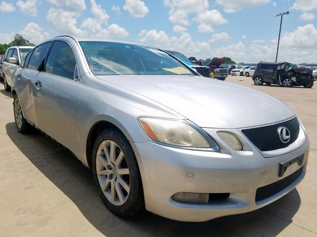 JTHBH96S165015809 - 2006 LEXUS GS 300 SILVER photo 1