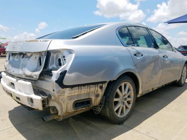 JTHBH96S165015809 - 2006 LEXUS GS 300 SILVER photo 9