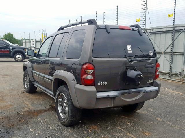 1J4GK38K76W140305 - 2006 JEEP LIBERTY RE GRAY photo 3