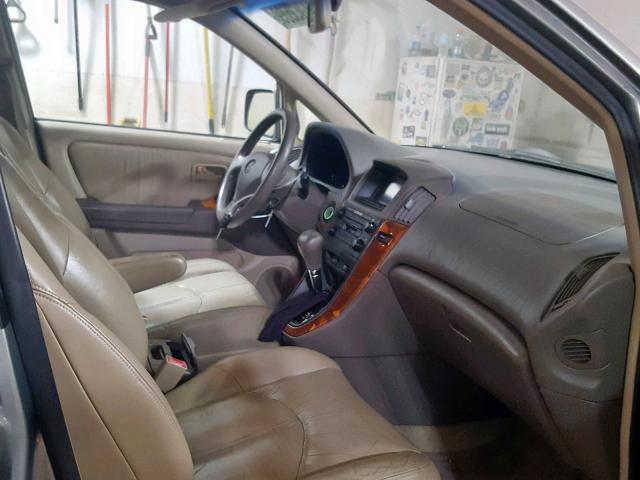 JT6HF10U3Y0117097 - 2000 LEXUS RX 300 GRAY photo 5