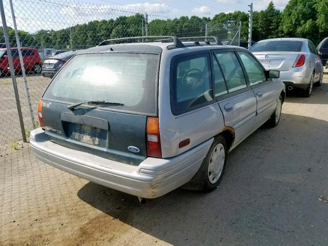 3FARP15J3RR115334 - 1994 FORD ESCORT LX GRAY photo 4