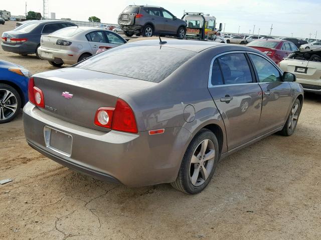 1G1ZC5E12BF320250 - 2011 CHEVROLET MALIBU 1LT CHARCOAL photo 4