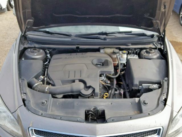 1G1ZC5E12BF320250 - 2011 CHEVROLET MALIBU 1LT CHARCOAL photo 7