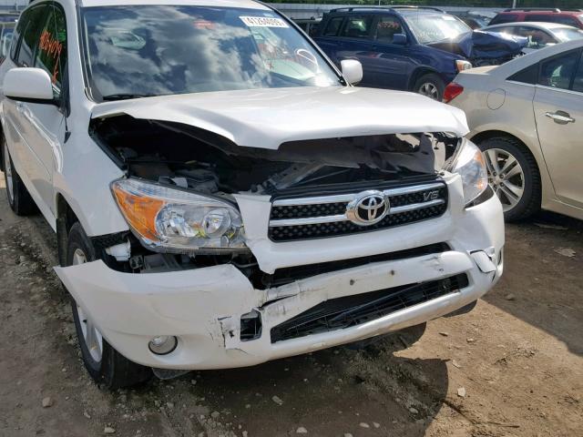 JTMBK31VX85065256 - 2008 TOYOTA RAV4 LIMIT WHITE photo 9