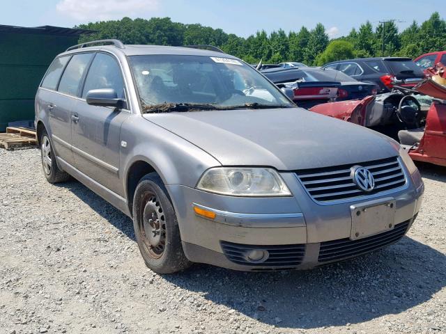 WVWVD63B24E083420 - 2004 VOLKSWAGEN PASSAT GLS GRAY photo 1